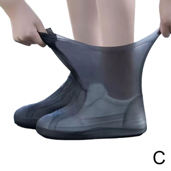 Sbyzm Waterproof Shoe Covers, Reusable Protective Silicone Shoe Covers, Rubber Rain Men, Apply Slip Women, Shoe to Kids,Non Cover,