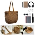thumbnail image 1 of Bolso Hombro Hobo Elegante Playa Verano para Mujer, 1 of 9