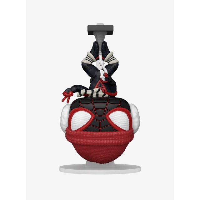 Funko Pop Spiderman Miles Morales Traje de invierno Hanging Marvel Funko -