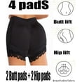 thumbnail image 2 of Butt Pads for Bigger Butt Enhancer Lifter Hip and Butt Padded Shapewear Hip Pads Padded Underwear Booty Shaper for Women, 2 of 6