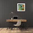 thumbnail image 3 of Faust, Richard 26x26 White Modern Wood Framed Museum Art Print Titled - Mid Century Mood 2, 3 of 4