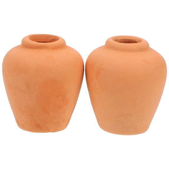 PBPBOX Red Ceramic Pots, Terracotta Material, Compact and Breathable, Perfect for Home Decor