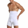 thumbnail image 5 of Men Shapewear Tummy Control Slimming Shorts High Waist Compression Body Shaper Abdomen Underwear Boxer Briefs, 5 of 6