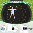thumbnail image 3 of XMIKA 15FT 16FT Trampolines for 8-9 Kids Adults, 1500LBS Trampoline with Enclosure Net, Basketball Hoop, Ladder, Lights and Sprinklers, Outdoor Round Recreational Trampolines, Easy to Install, 3 of 9