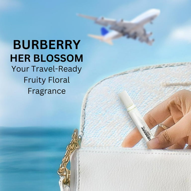 Burberry Her Eau De Toilette Perfume for Women Travel Size Roller 0.33 fl oz