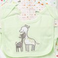 thumbnail image 5 of Gibobby 8Pcs Infant Newborn 0-3 Months Boy Girl Fall Winter Clothes Sets Jumpsuit+Romper+Tops+Hat+Pants+Bib+Sock Shoses Outfits Set Casual Daily Wear Infant Gift Layette Outfit Set,Green, 5 of 6
