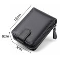 thumbnail image 2 of High Quality!RFID Card Holder Women Men Wallet BLACK, 2 of 5