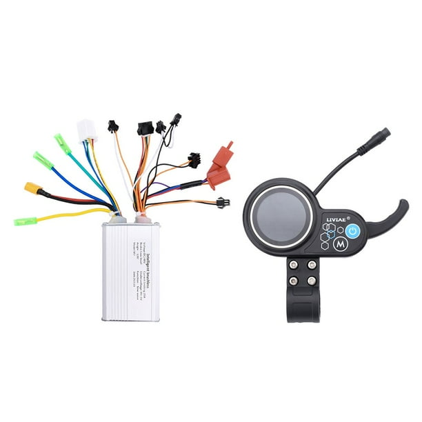 Lefu 48V 20A Sine Wave Controller+6Pins LCD Display for LIVIAE Electric ...