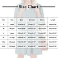 thumbnail image 6 of Puyaiuu Women's Denim Style Lapel Dress, 3/4 Sleeve V-Neck with Breast Pocket, Casual Loose Fit Shirtwaist Design for Daily Wear Gift, 6 of 9