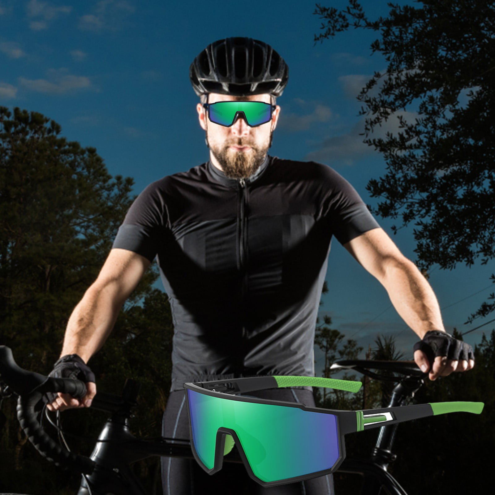 Verres Lunette De Soleil Homme Cyclisme Lunettes De Sport