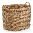 thumbnail image 3 of Bouclair Panier de Rangement Ovale en Fibre Naturelle Grand, 3 of 9