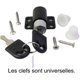 thumbnail image 5 of 4 paquetes de cerraduras de seguridad para puertas y ventanas con llave, cerradura de seguridad para ventanas para niños, cerradura de puerta corrediza, perno de armario de patio, cerraduras antirrob, 5 of 5