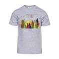 thumbnail image 1 of Gravity Trading Mens Stay Wild Forest Short-Sleeve T-Shirt - Heather Grey - Medium, 1 of 1