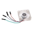 thumbnail image 1 of Ventilador de refrigeración BuyWeek para PC 4 pines radiador de CPU funcionalidad inteligente, 1 of 8