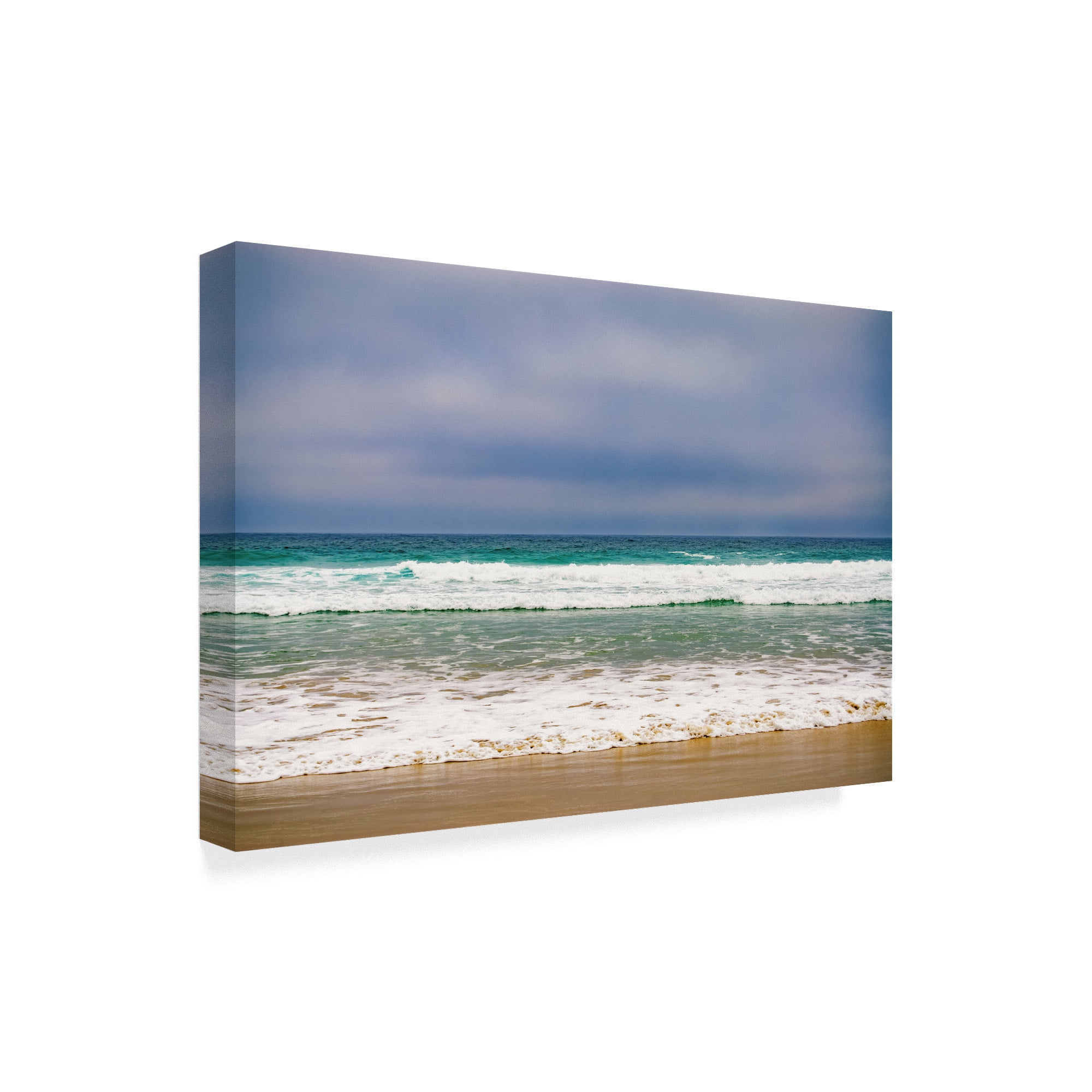 Trademark Fine Art 'Sand Under Clouds IV' Canvas Art by Pixie Pics