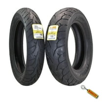 Pirelli Night Dragon Tire Set: 130/80B17 M/C 65H TL Front & 170/80B15 M/C 77H TL Rear Cruiser Motorcycle Tires - Superior Traction & Handling for High-Performance Cruisers with Keychain