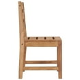 thumbnail image 3 of vidaXL Garden Chairs 2 pcs Solid Teak Wood, 3 of 5