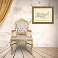 thumbnail image 3 of Santini 18x14 Gold Ornate Wood Framed with Double Matting Museum Art Print Titled - Turkey - Santini 1794, 3 of 4