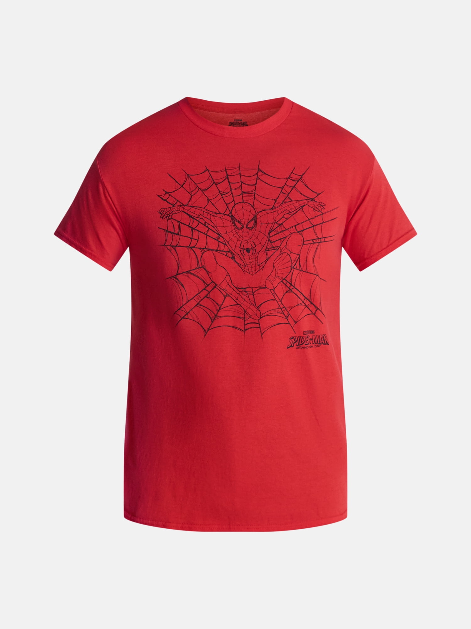 Spider-Man Men's and Big Men's Graphic Tee, Sizes S-3XL