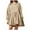 Beige, variant on JGGSPWM Womens Long Sleeve Crewneck Pullover Tops Relaxed Fit Sweatshirts Oversized Sweatshirt Dress Mini Dress Short Dress Navy L