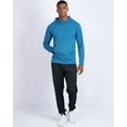 thumbnail image 4 of Real Essentials 3 Pack: Men's Mesh Long Sleeve Athletic Pullover Hoodie Sweatshirt Pockets UPF 50+ (Available In Big & Tall), 4 of 5
