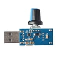 thumbnail image 2 of Regulador de del ventilador USB silencioso Módulo de control de del ventilador USB continuo con perilla DC4-12V a 2.5-8V 5W Yotijar Regulador de velocidad del ventilador USB, 2 of 7