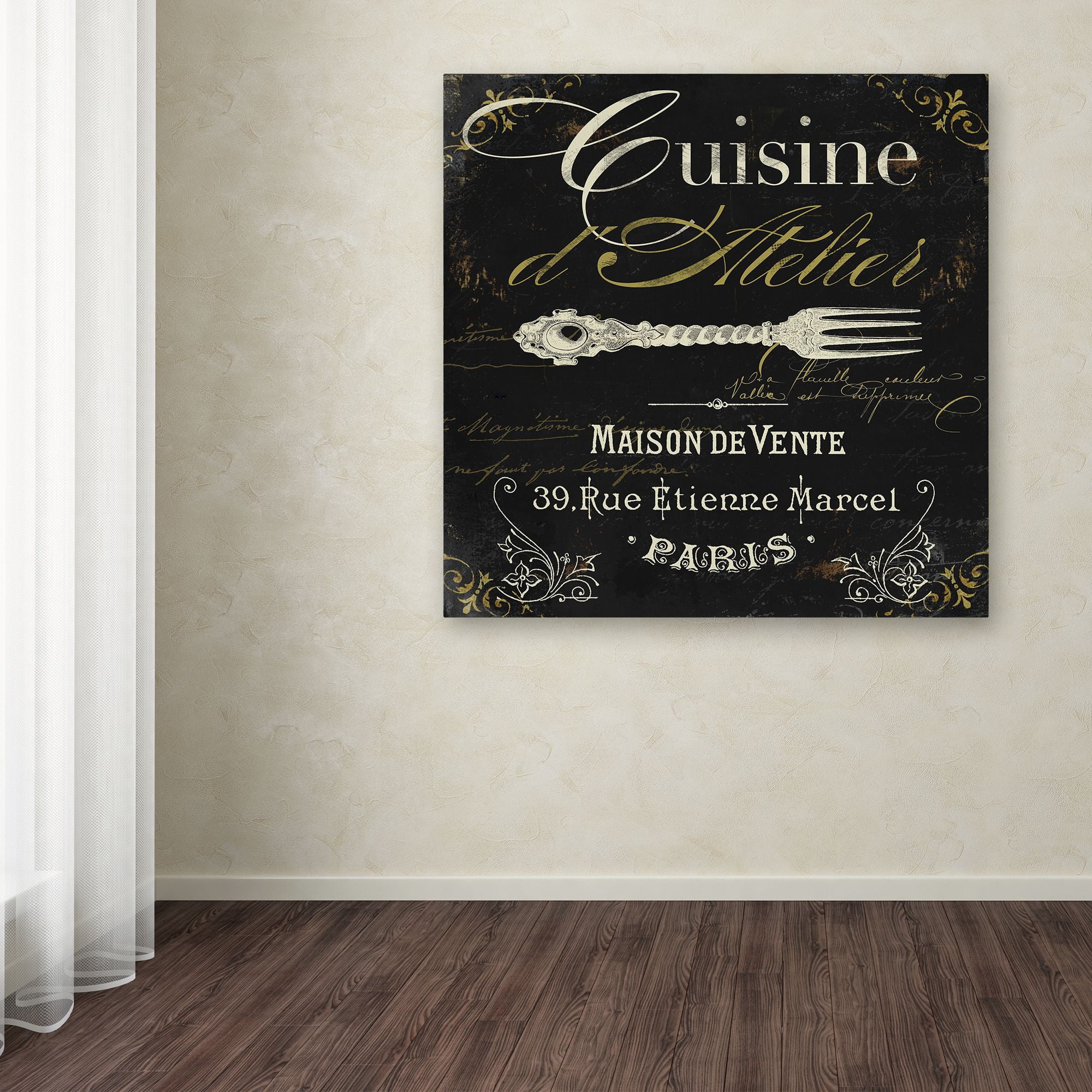 Trademark Fine Art "La Cuisine I" Canvas Art by Color Bakery