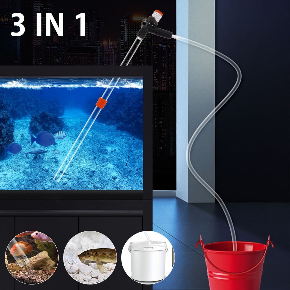 Gravel Cleaner Aquarium Fish Tank Cleaning Vacuum Water Changer