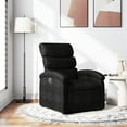 thumbnail image 1 of vidaXL Fauteuil Inclinable Tissu Noir, 1 of 6