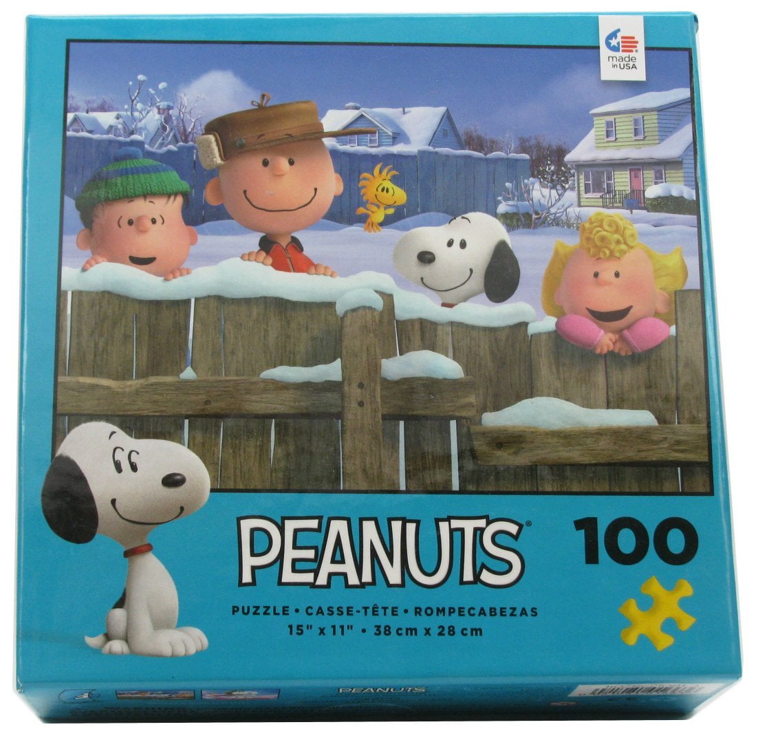 Peanuts 100 Piece Jigsaw Puzzle, 100 Piece Puzzle By Ceaco