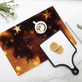 thumbnail image 4 of BaHomeck placemats Set of 4 Stunning Black Woman With Curly Hair Adorned In Golden Stars Cotton Linen rectangle Placemats for Kitchen Dining Table Indoor,Outdoor,18*12inch, 4 of 4