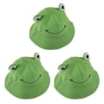 thumbnail image 4 of Sombrero de pescador Qarigey protector solar plegable cara sonriente amarillo Verde, 4 of 6
