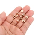 thumbnail image 4 of Unique Bargains 8mm Spacer Beads, 100pcs Bead Spacers Rhinestone Round Bulk Beads for Jewelry Making, Rose Gold, 4 of 5