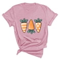 thumbnail image 1 of Plebaso T-Shirts de Pâques pour Femmes Manches Courtes Graphiques Hauts Imprimés Décontractés Mode pour Femmes, 1 of 6
