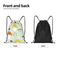 thumbnail image 5 of Easygdp Mushroom Bee Drawstring Backpack, Beach Sackpack, Travel Sackpack Lightweight for Sports, Gym, Travel, Swimming -, 5 of 9