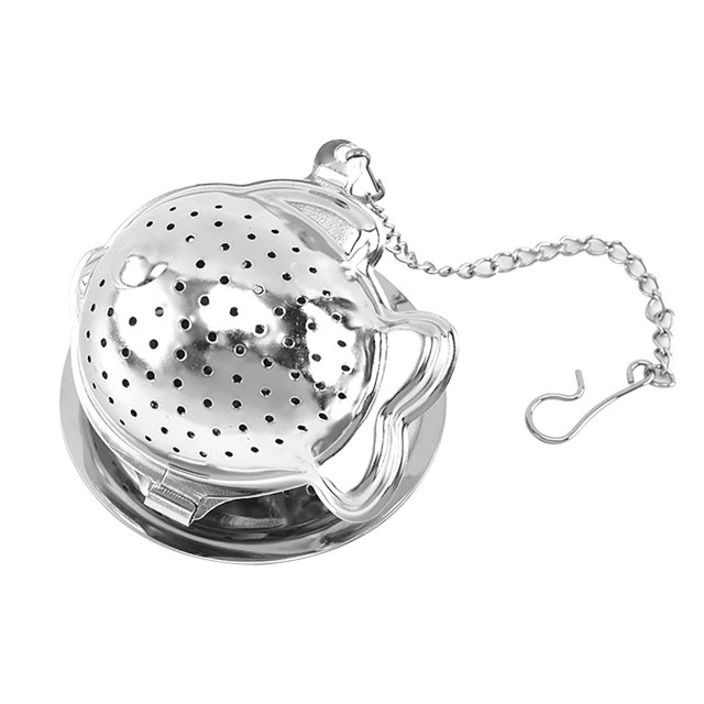 Support de Rangement Alimentaire - Filtre à Thé en Acier Inoxydable Infuseur de Thé en Forme de Petit Animal Suspendu Boule de Thé, Décorations d'Halloween, Mariage, Noël, Saison Scolaire, Anniversaire