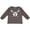 Charcoal, variant on Future Lacrosse Star Childs Boys or Girls Long Sleeve Toddler T-Shirt