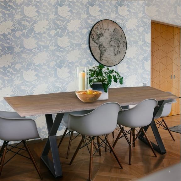 Gulf Coast Acacia Wood Dining Table, 79 inch