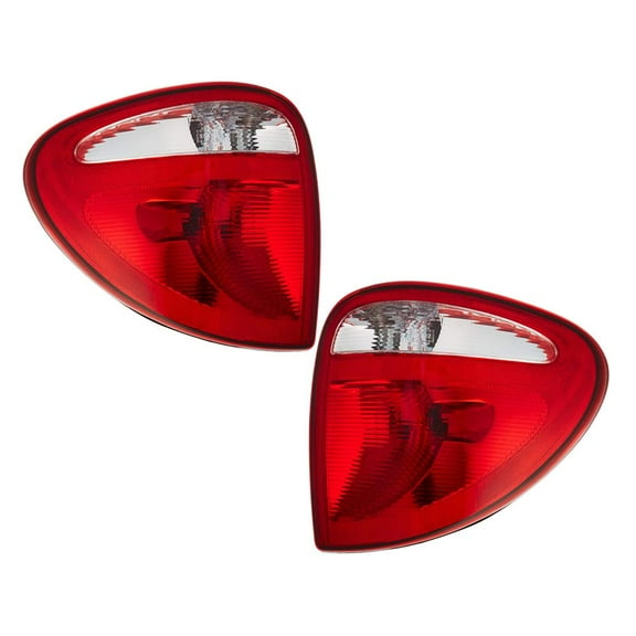 EPIC LIGHTING OE Style Halogen Tail Lights Assembly Replacement for CHRYSLER DODGE 04-07 TOWN & COUNTRY [ CH2800157 CH2801157 4857955AA 4857954AA ] Pair