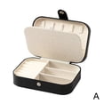 thumbnail image 1 of Wbxfbo Double-Layer Leather Jewelry Storage Box with Portable Design ,Multi-Compartment Organizer for Rings Earrings Necklaces ,Travel-Friendly Anti-Oxidation Display Case, 1 of 8