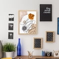 thumbnail image 4 of RENACLIPY 1Pcs Wall Photo Frame 16 Inch Light Wood Grain For Travel And Graduation, 4 of 5