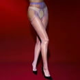 thumbnail image 1 of Bas avec Trous Collants Scintillants pour Femmes Collants Chat Lot Résille Collants Légers Femmes Collants d'Hiver Collants Grande Taille pour Femmes avec Motifs Bas Résille Cœur Bas Nylon Demi-Bas pour, 1 of 3