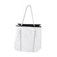 thumbnail image 2 of Bolsa de neopreno para mujer con bolsa interior, multiusos, ligera, impermeable, para piscina. Blanco, 2 of 9