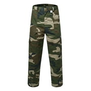 Wacanda Camping Hiking Army Cargo Combat Military Men's Trousers Camouflage Pants Casual