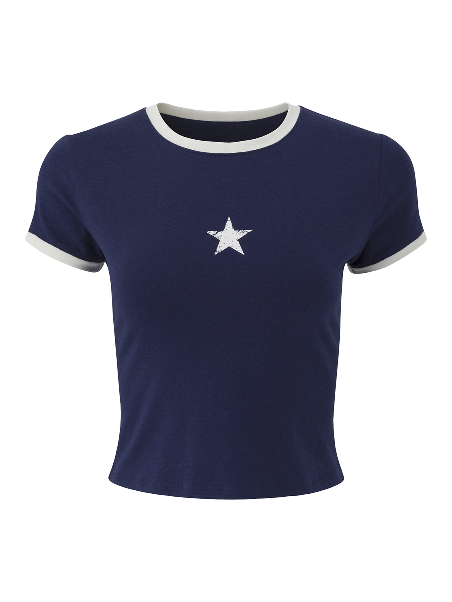 Mills by Millie Bobby Brown Women's Graphic Ringer T-Shirt, Sizes XXS-XXL