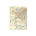thumbnail image 4 of Topographical Map - Philadelphia Pennsylvania New Jersey Quad - USGS 1891 - Vintage Wall Art, 4 of 4