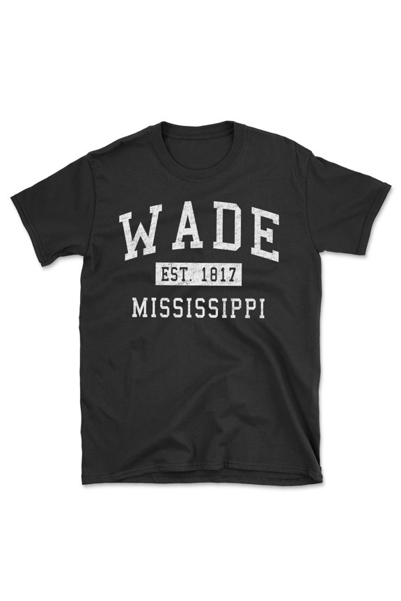 Wade Mississippi Classic Established Men's Cotton T-Shirt