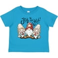 thumbnail image 3 of Inktastic Joy to the World Christmas Gnomes Boys or Girls Toddler T-Shirt, 3 of 5