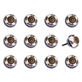 thumbnail image 3 of Knob-It Vintage Cabinet Drawer Knobs 12-Piece 3 Inch Colorful Hand Painted, 3 of 5