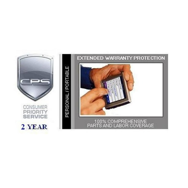 Consumer Priority Service PPE2100 2 Ans Personal-Portable à Moins de 100,00 $